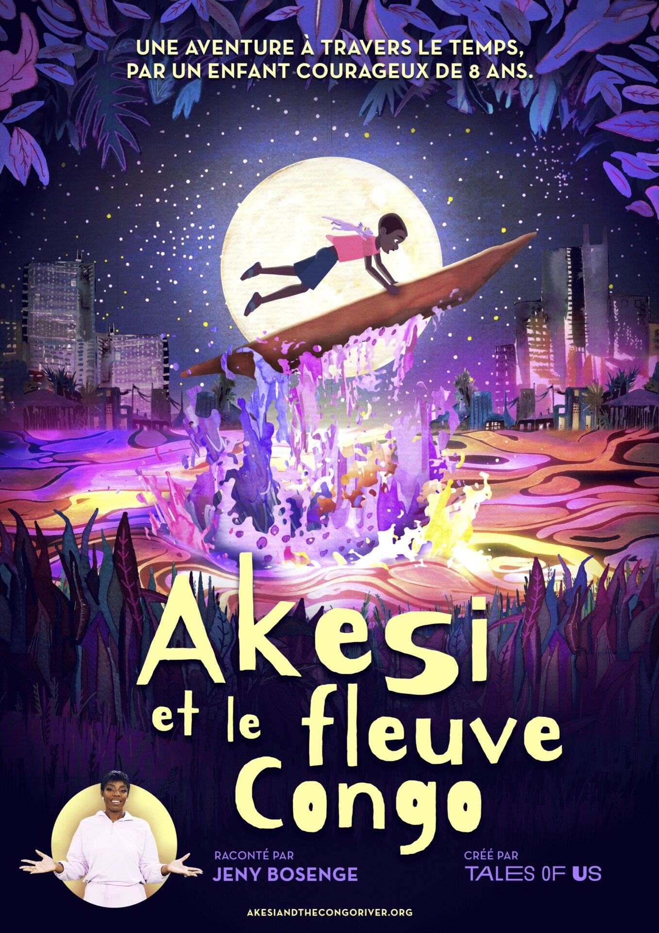 Akesi on the Congo river - Poster FR